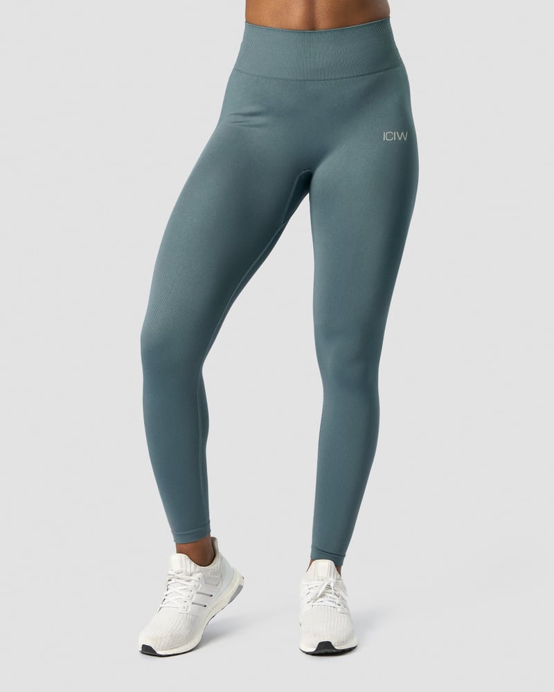 Icaniwill - Define Seamless Tights Jungle Green Wmn - ICIW