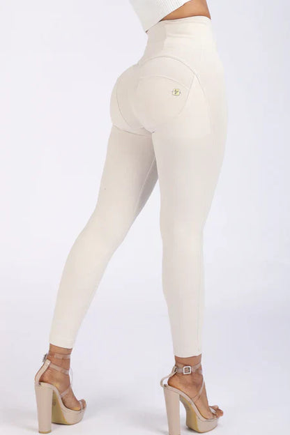 Freddy WR.UP® High Waist - Beige - for kvinde - FREDDY WR.UP® - Bukser