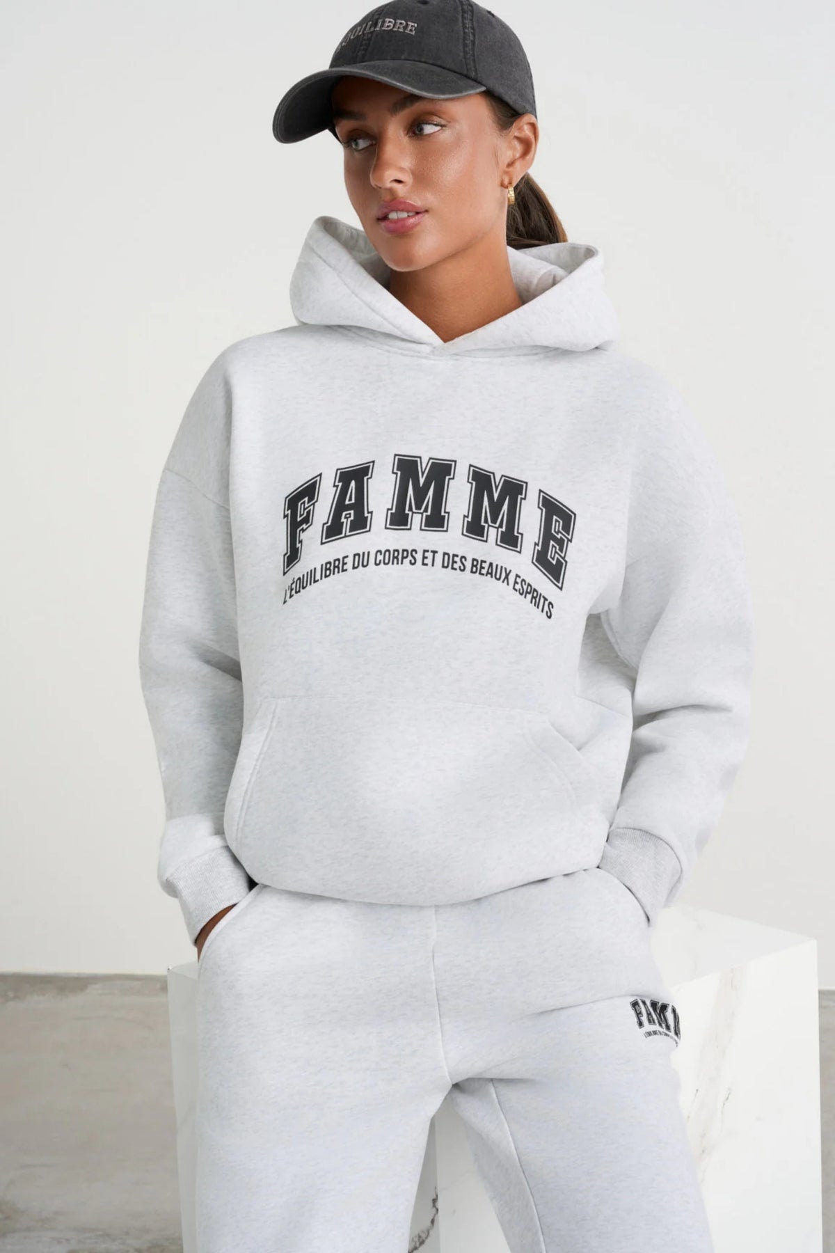 Équilibre Oversized Hoodie - for kvinde - FAMME - Hoodie