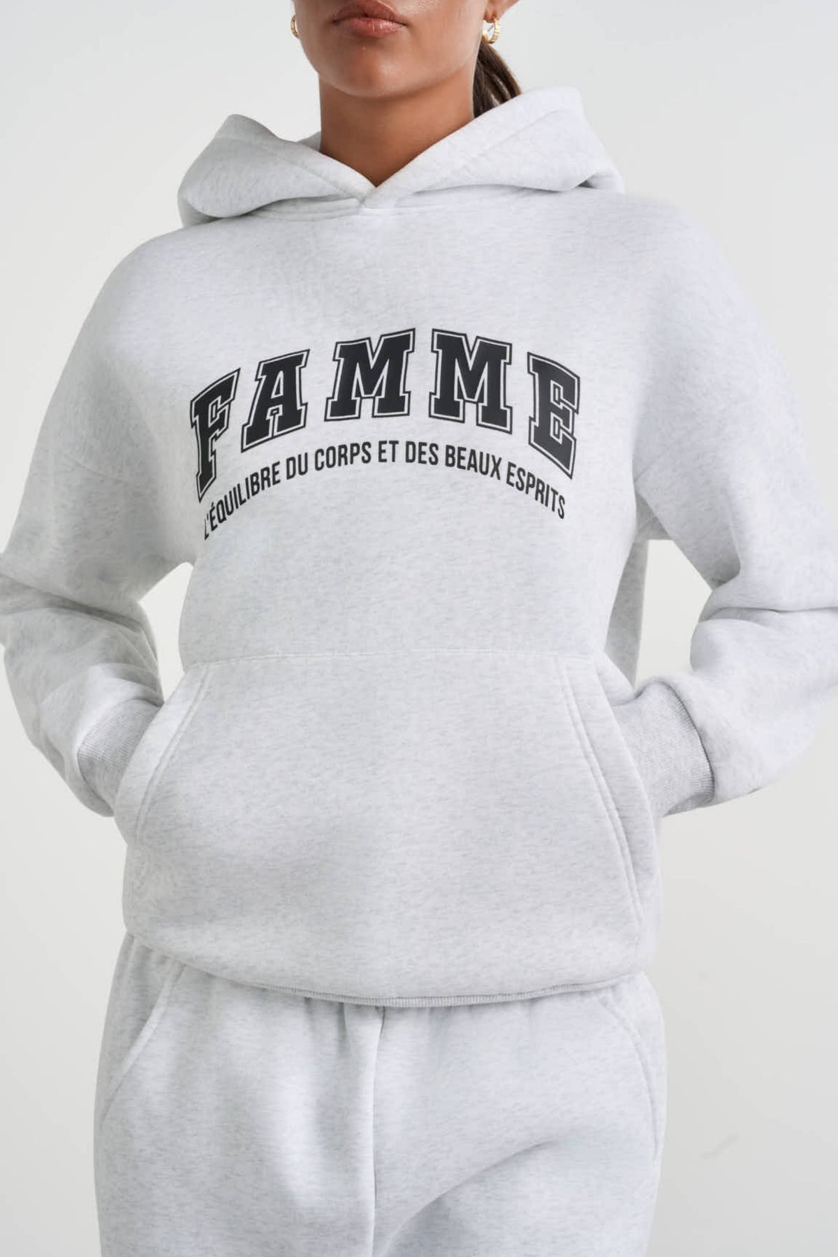 Équilibre Oversized Hoodie - for kvinde - FAMME - Hoodie