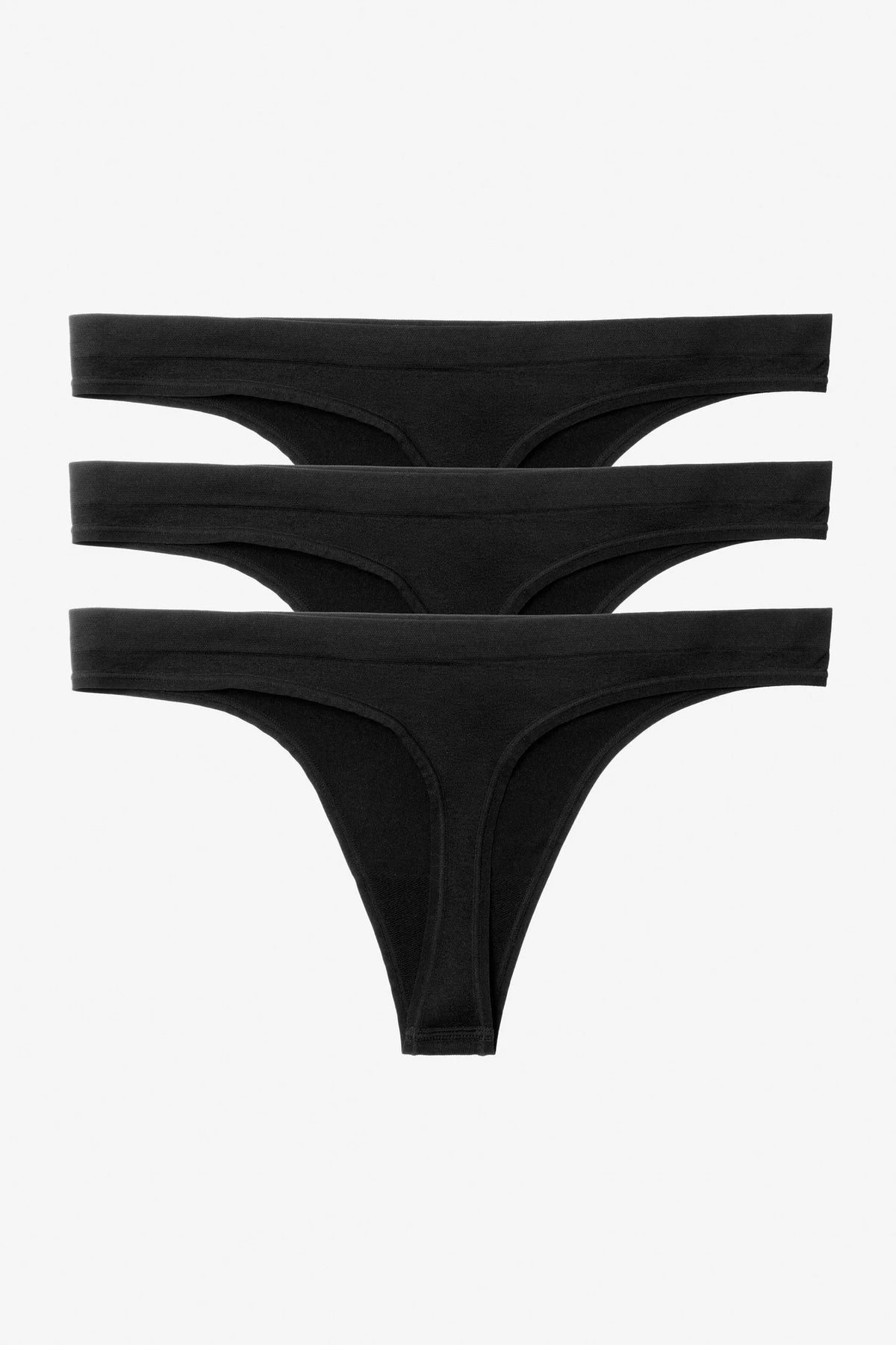 3-Pack Seamless Thong - for kvinde - FAMME - Thong