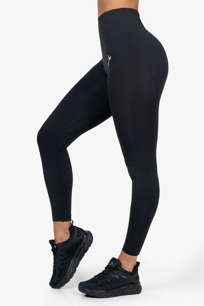 Black Vortex Tights 2 - for dame - Famme - Leggings