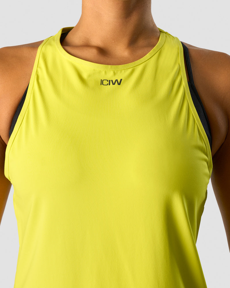 charge tank top wmn acid yellow