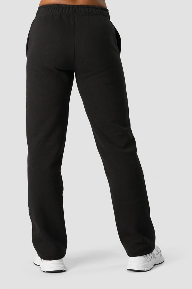 everyday straight leg sweatpants black