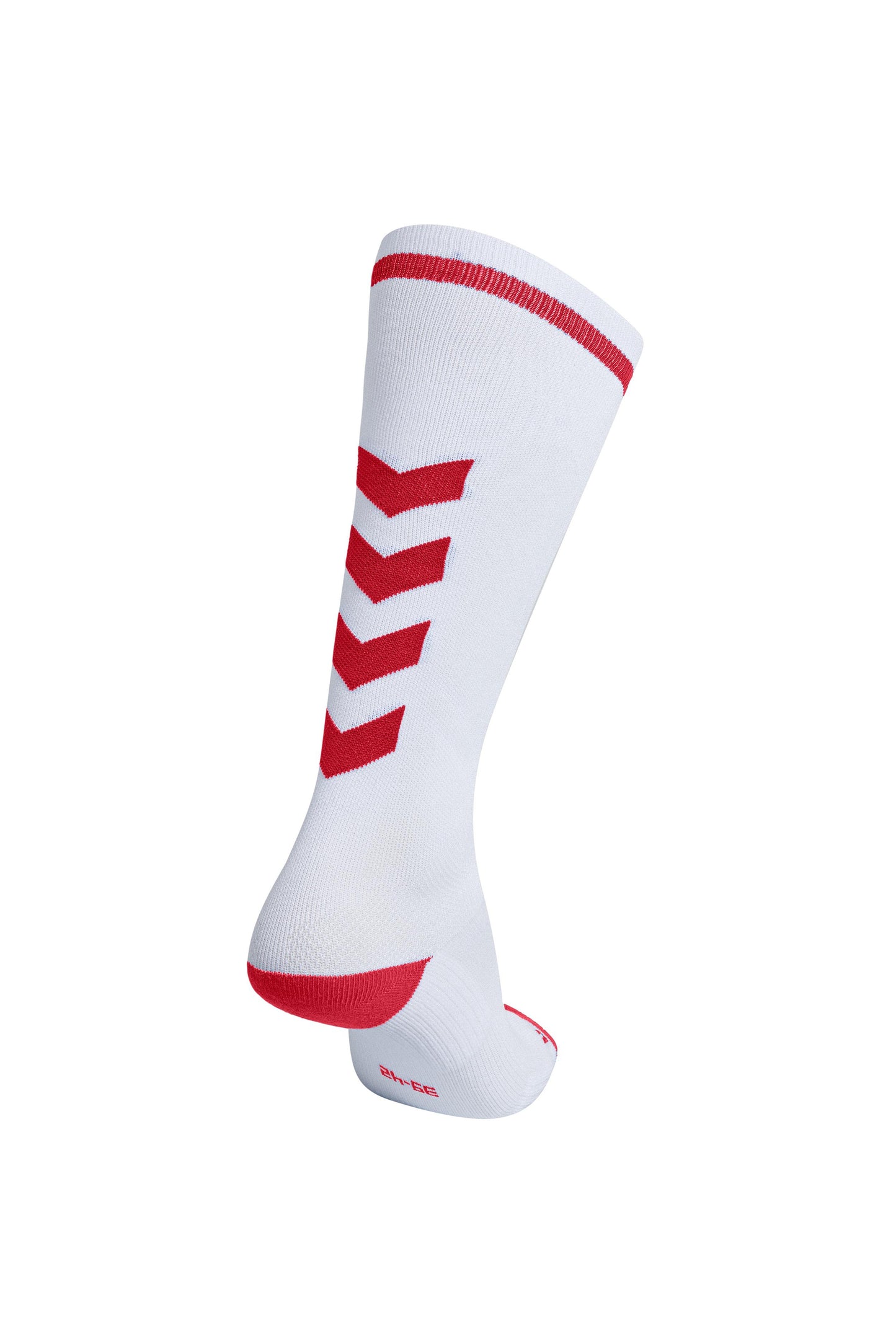 HUMMEL - Elite Indoor Sock High - White/true Red