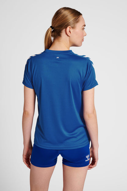 HUMMEL - Hmlcore Xk Poly Jersey S/s Woman - True Blue