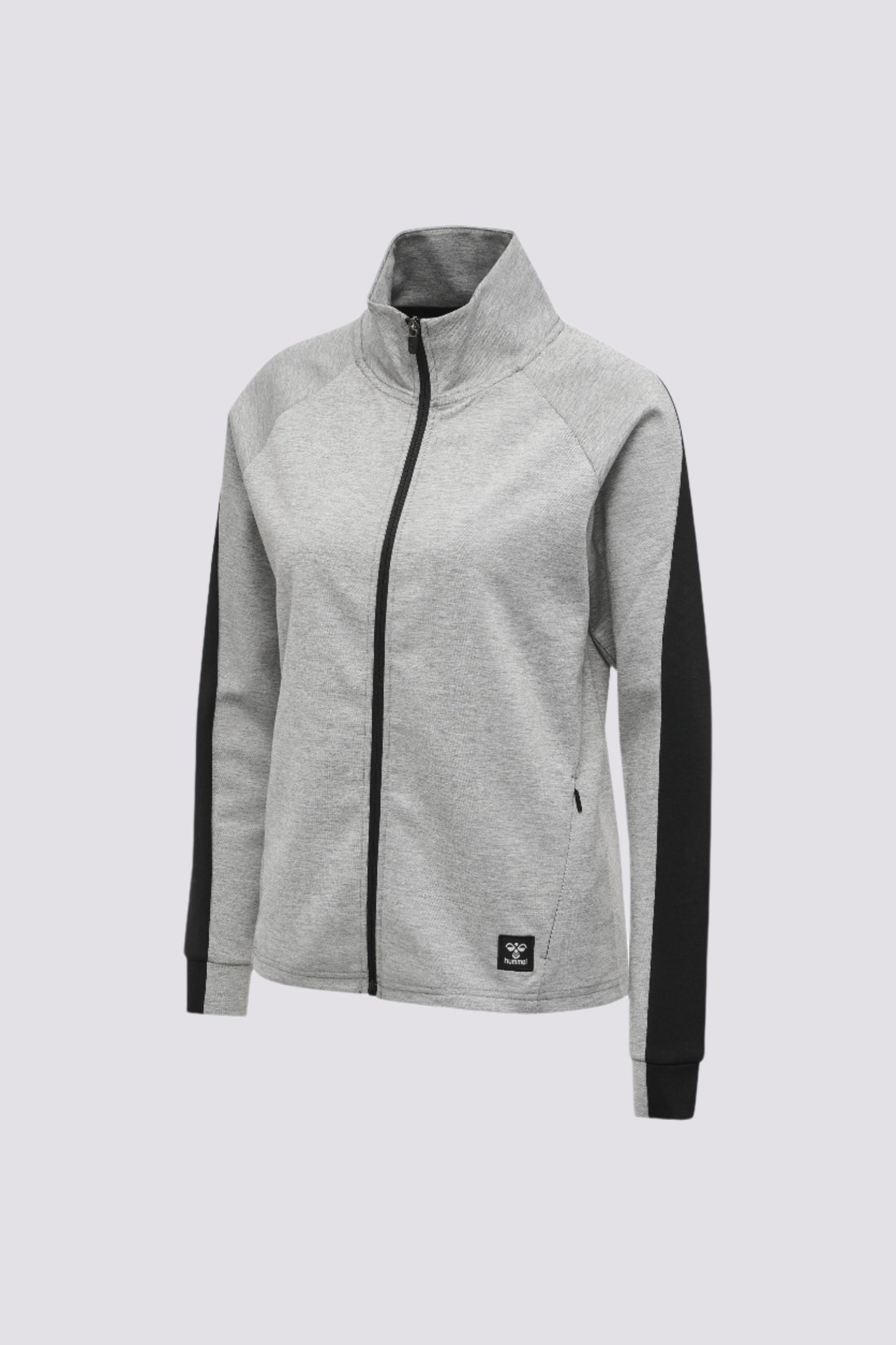 HUMMEL - Hmlessi Zip Jacket - Grey Melange