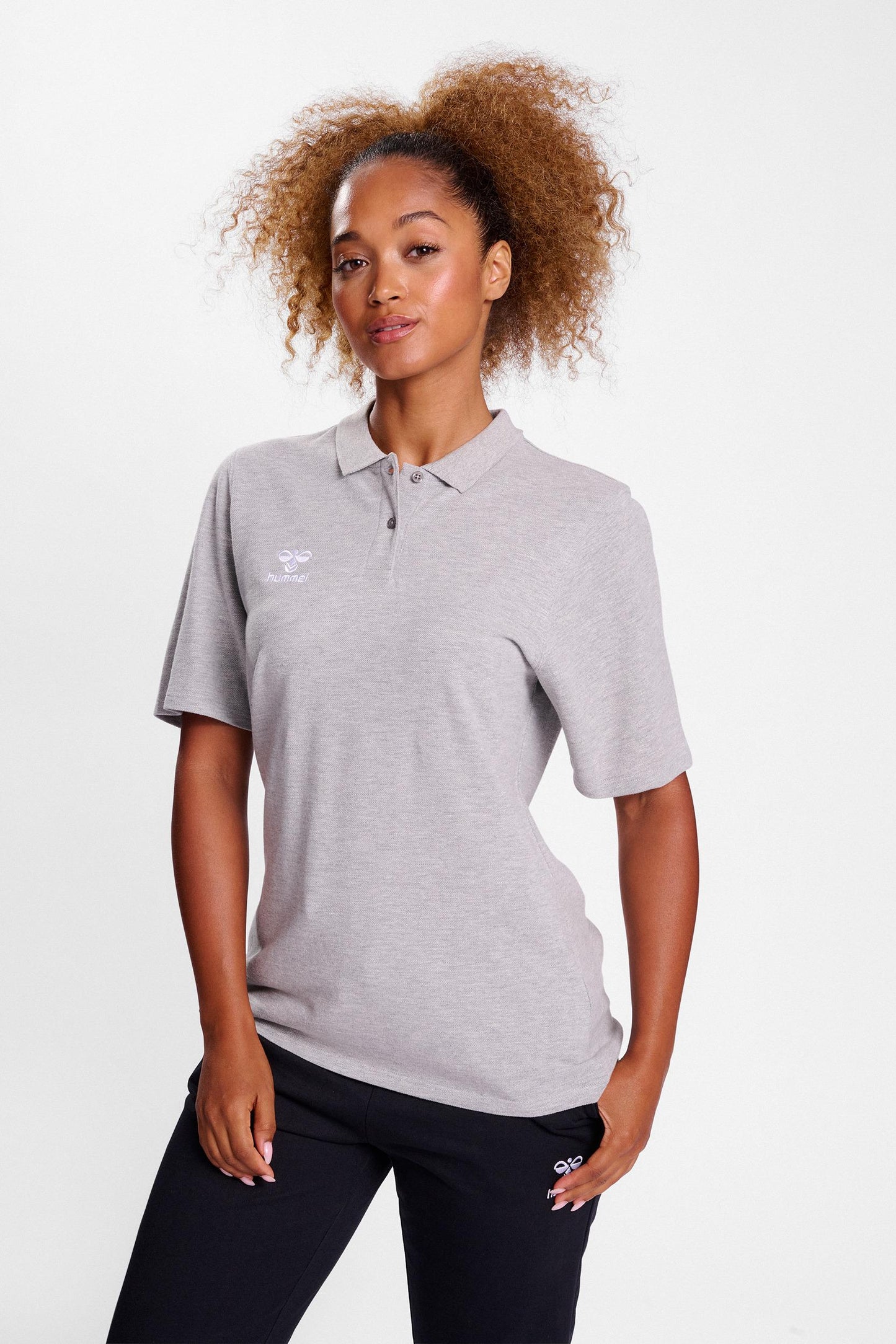 HUMMEL - Hmlgo 2.0 Polo Woman - Grey Melange