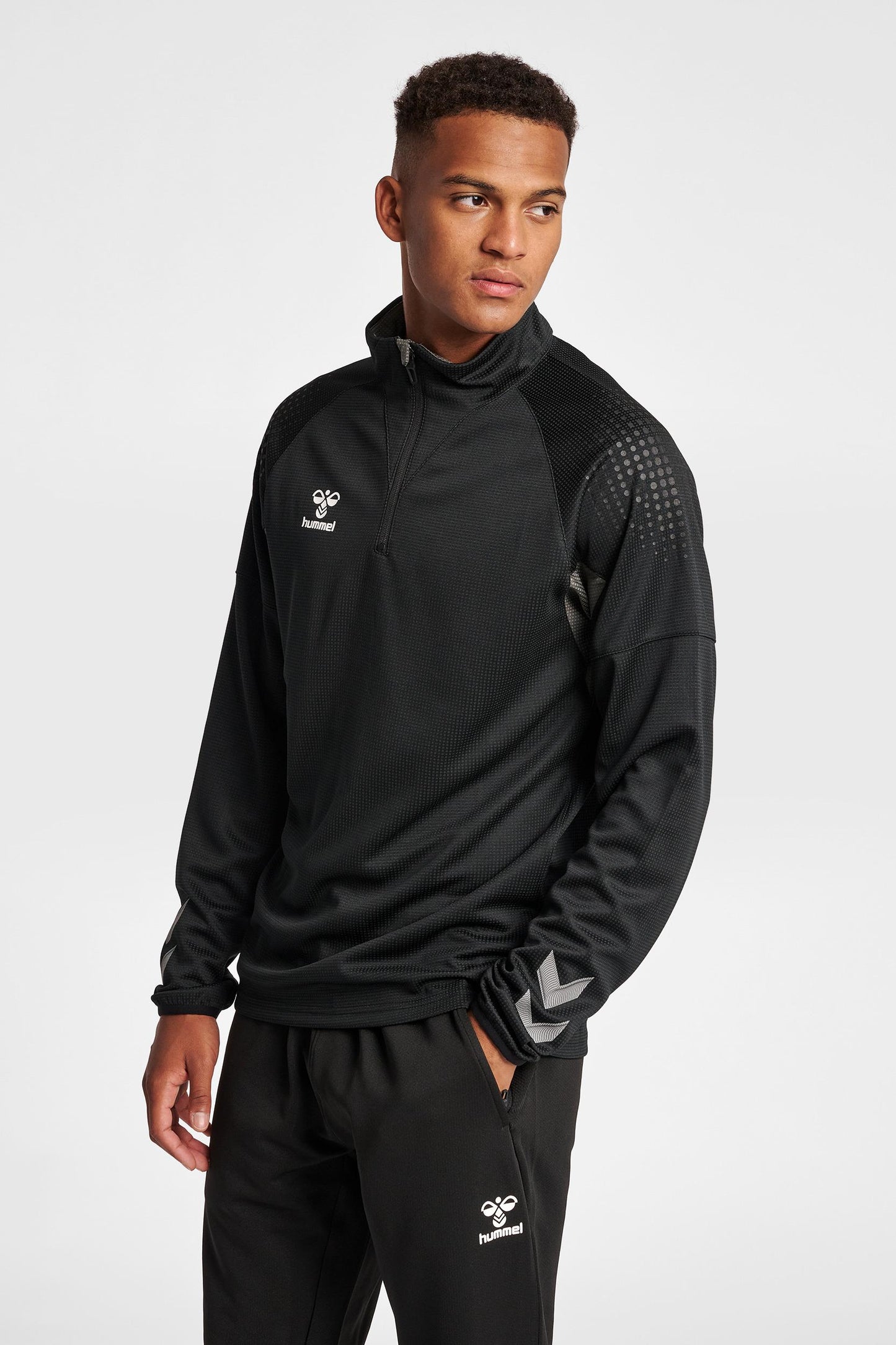 HUMMEL - Hmllead Pro Half Zip - Black