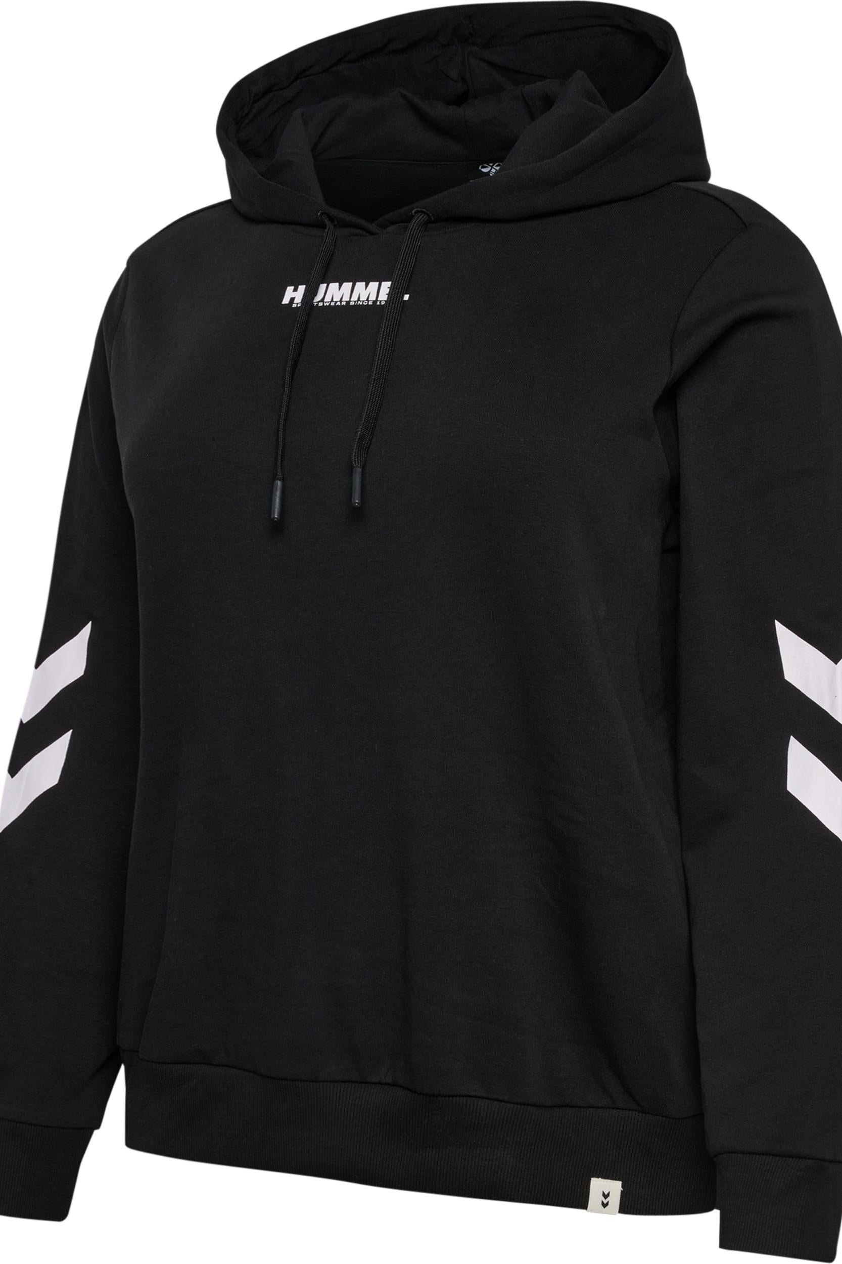 HUMMEL - Hmllegacy Woman Hoodie Plus - Black