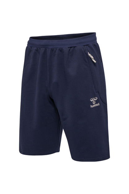 HUMMEL - Hmlmove Grid Cotton Shorts - Marine