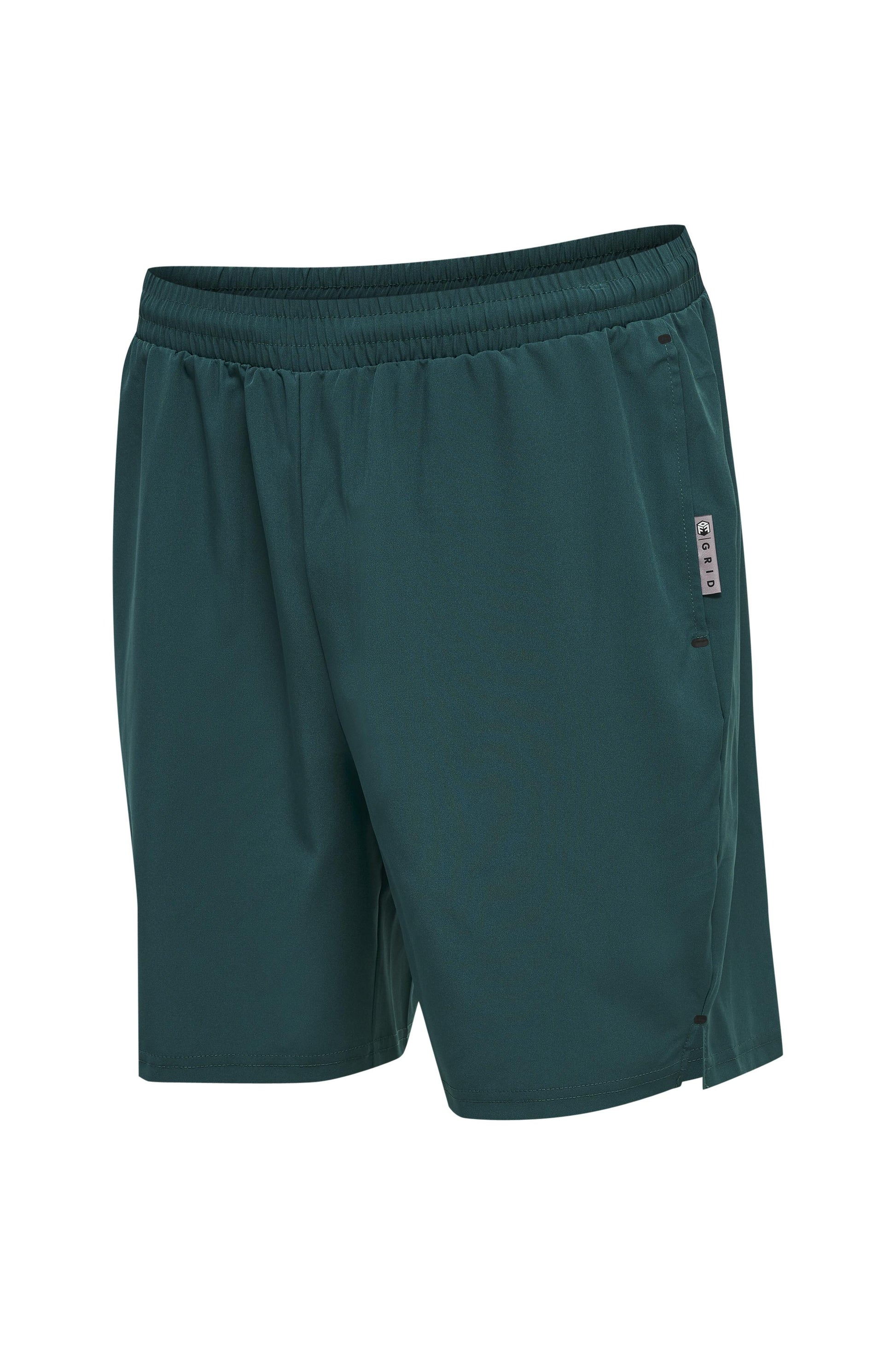 HUMMEL - Hmlmove Grid Woven Shorts - Deep Teal