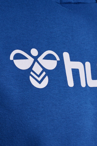 HUMMEL - Hmlmover Cotton Hoodie - True Blue