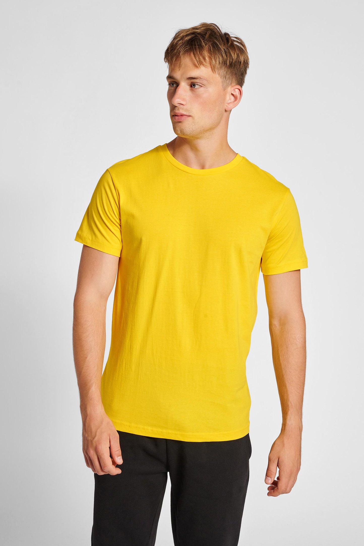 HUMMEL - Hmlred Basic T-shirt S/s - Empire Yellow