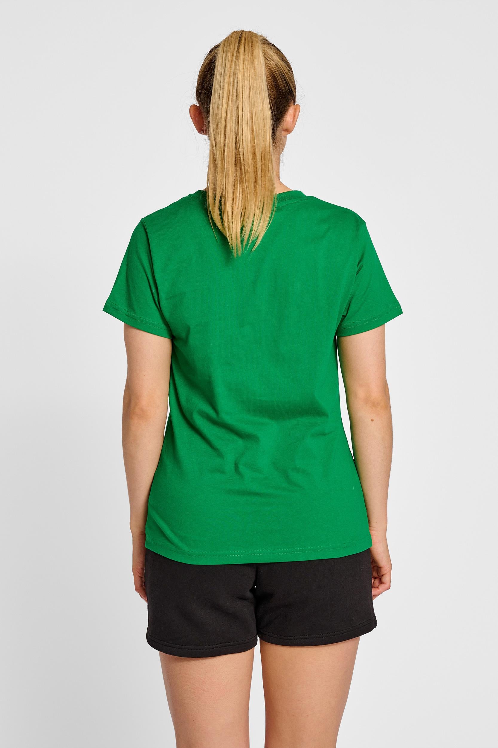 HUMMEL - Hmlred Heavy T-shirt S/s Woman - Jolly Green