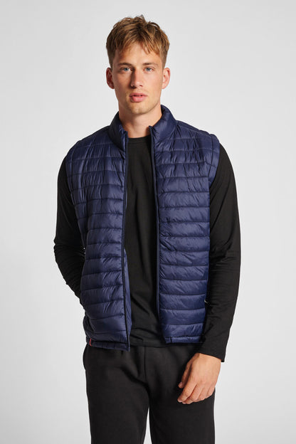 HUMMEL - Hmlred Quilted Waistcoat - Marine