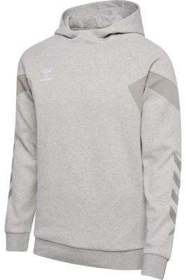 HUMMEL - Hmltravel Sweat Hoodie - Light Grey Melange