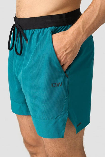 ICANIWILL - Charge Shorts - Dark Teal