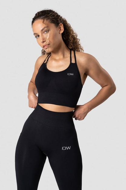 ICANIWILL - Define Seamless Sports Bra - Black