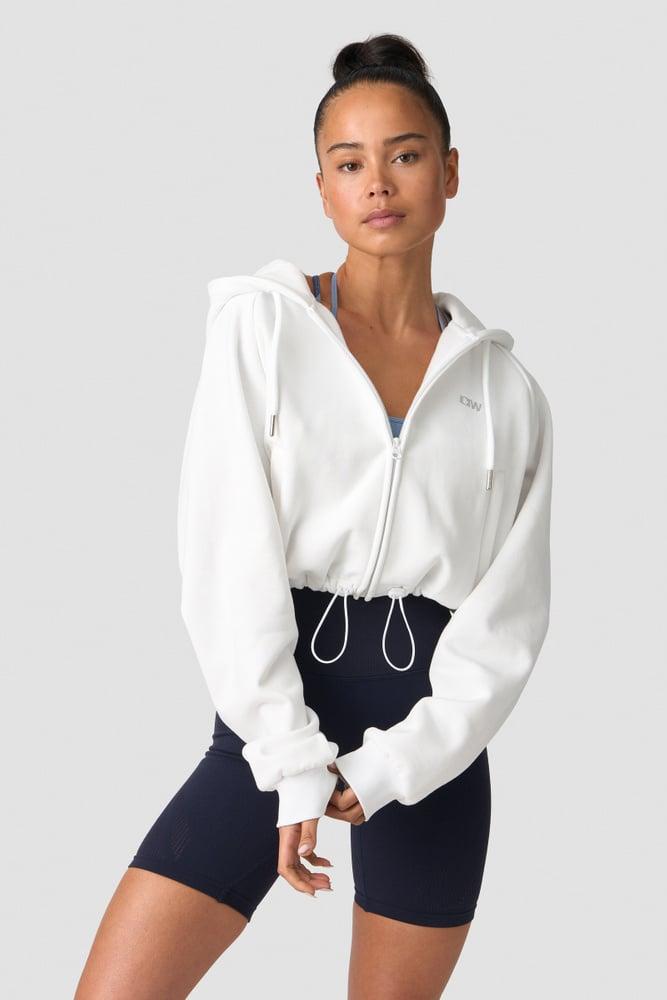 ICANIWILL - Everyday Cropped Hoodie - White