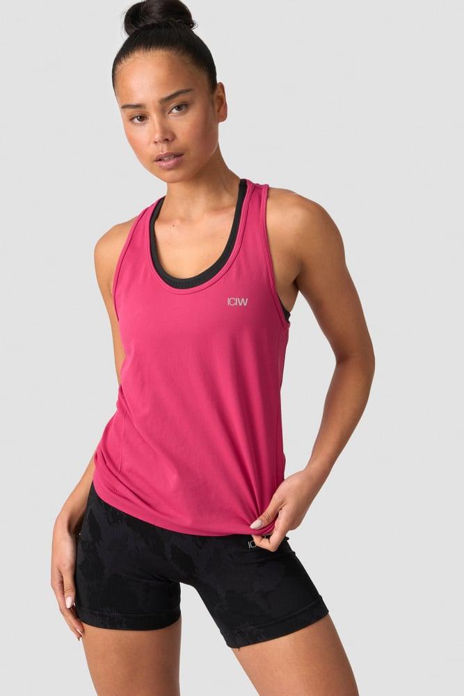 ICANIWILL - Everyday Seamless Tank Top - Dark Pink