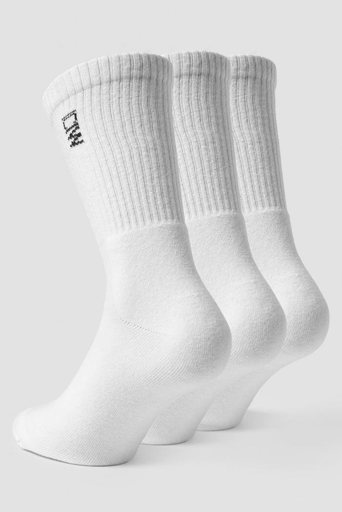 ICANIWILL - Training Socks 3-pack - White