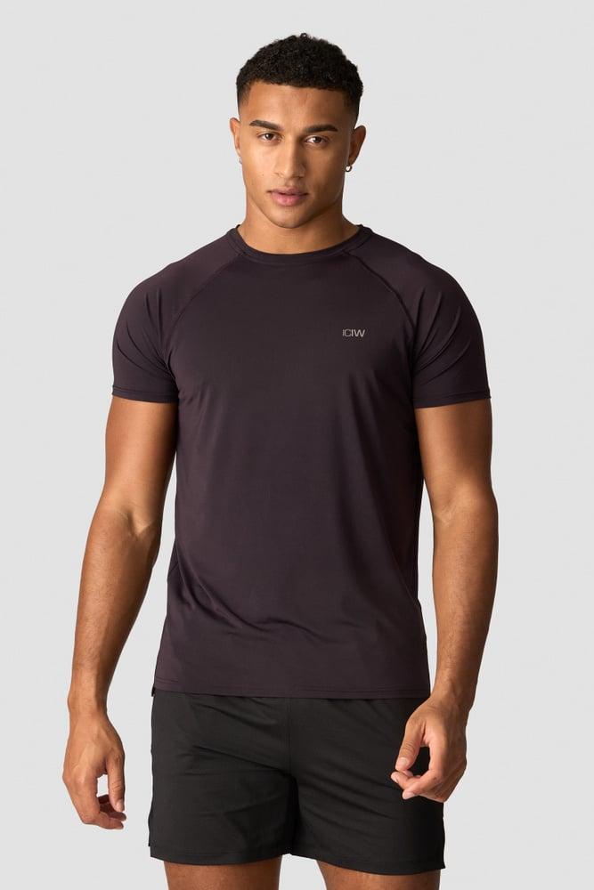 ICANIWILL - Workout Melange T-shirt - Burgundy Melange