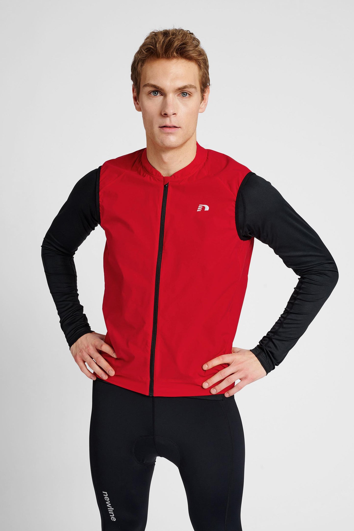 NEWLINE - Mens Core Bike Gilet - Tango Red