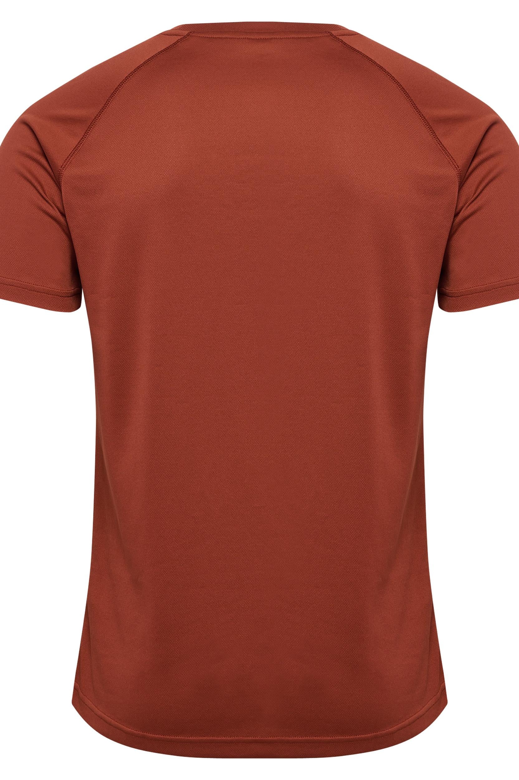 NEWLINE - Nwlcharge Mesh T-shirt - Burnt Henna