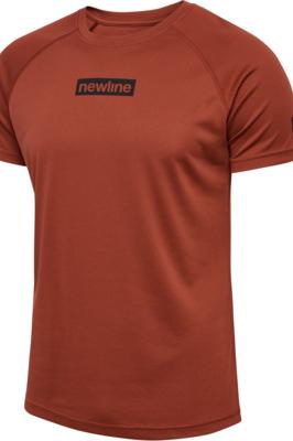 NEWLINE - Nwlcharge Mesh T-shirt - Burnt Henna