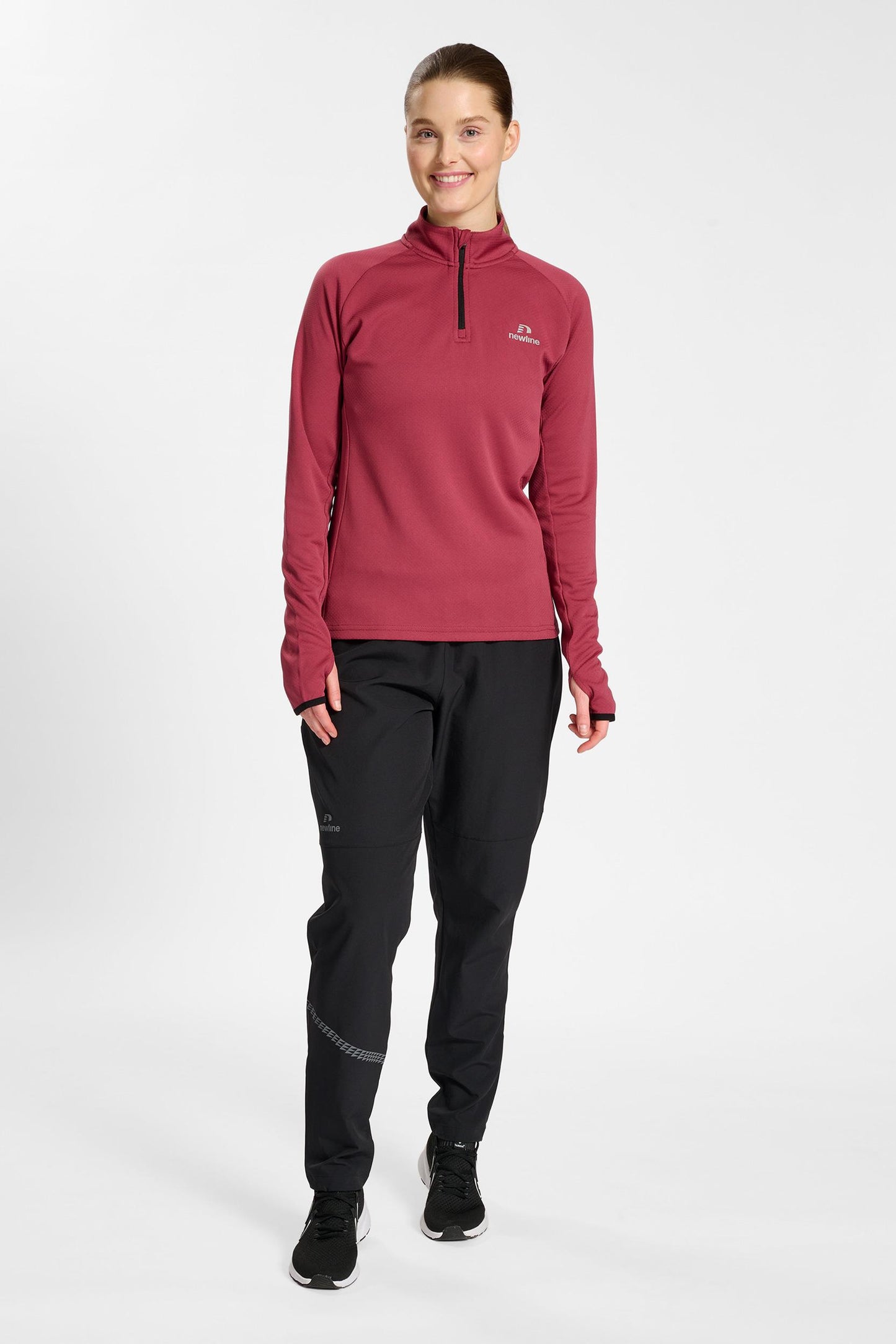 NEWLINE - Nwlphoenix 1/2 Zip L/s Woman - Dry Rose