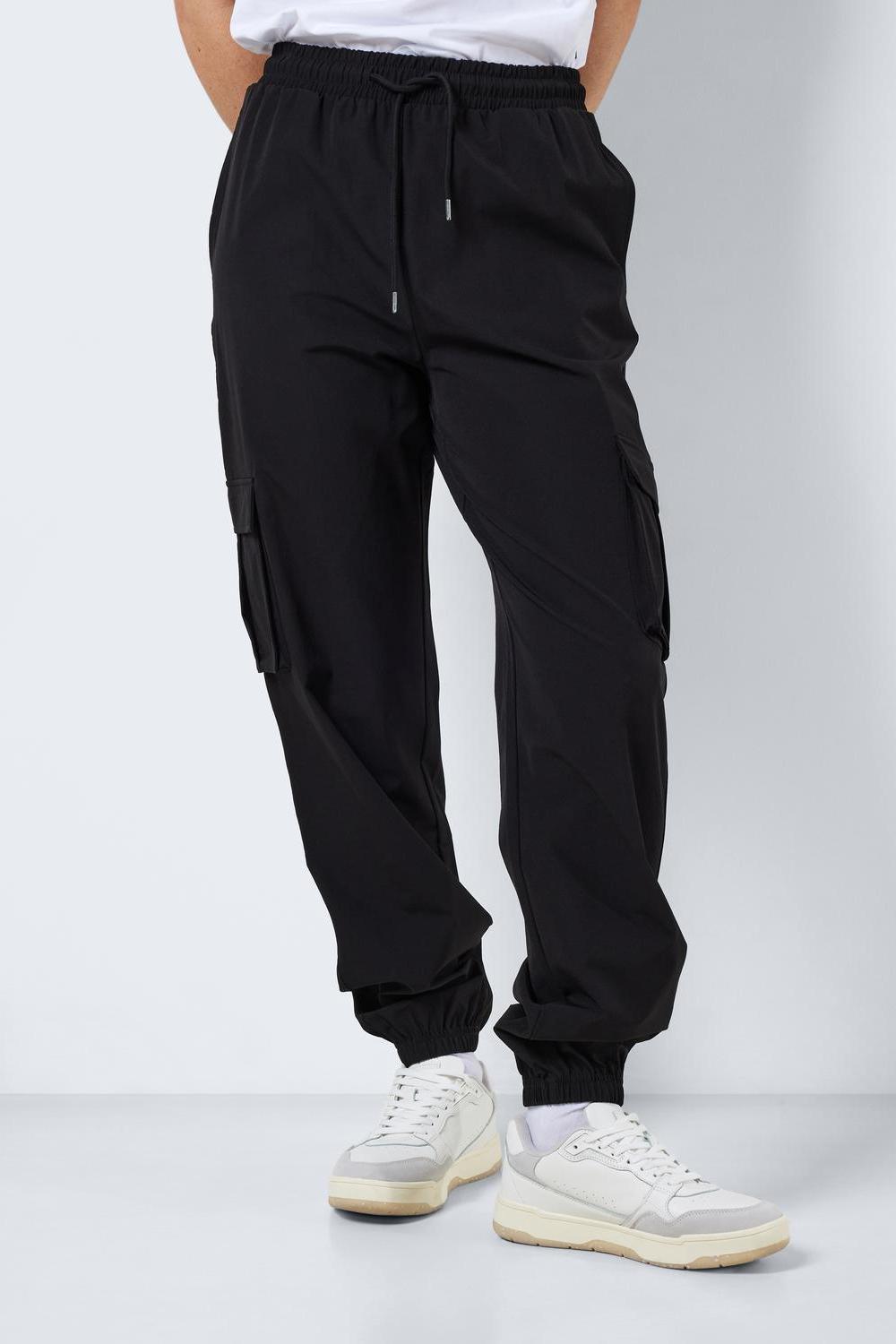 NOISY MAY - Kirby Hw Cargo Pants Wvn - Black