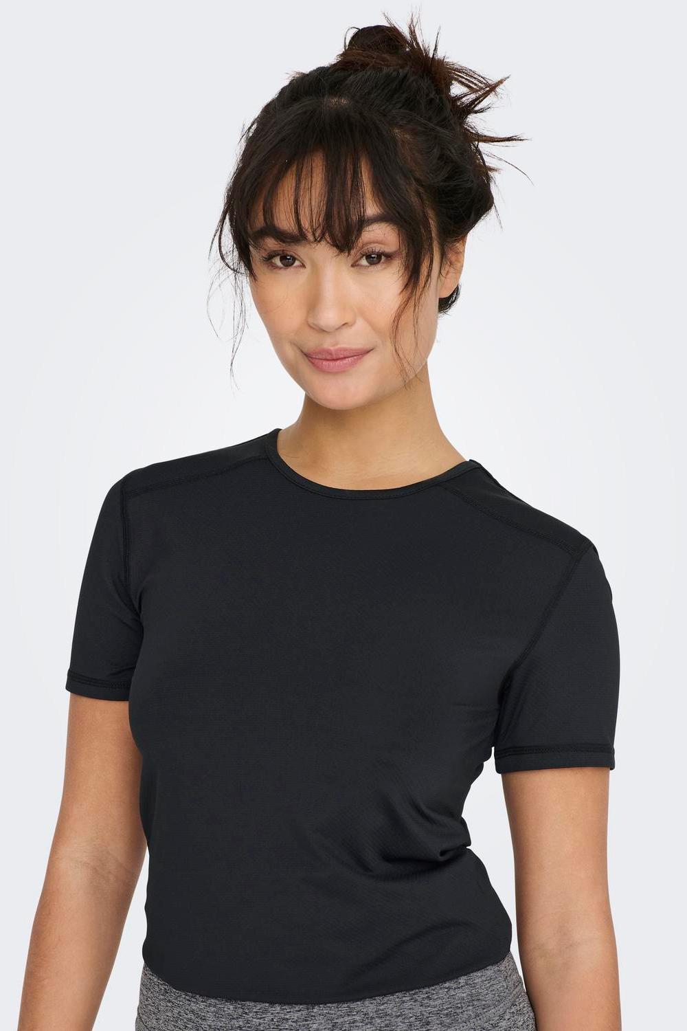 ONLYPLAY - Mila Life On Ss Slim Tee - Black