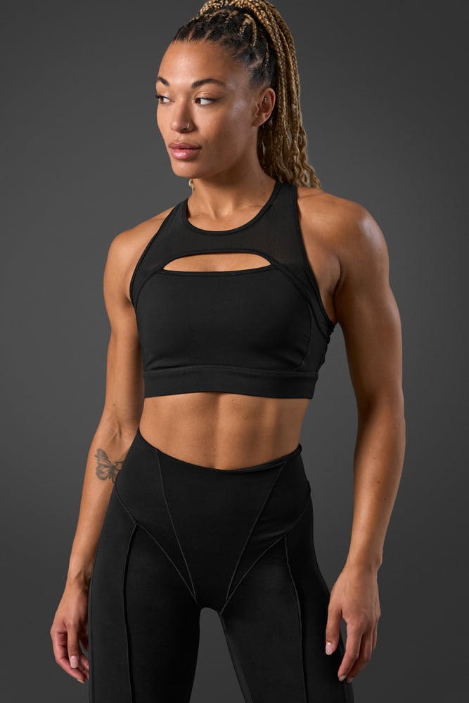 reboot sports bra black