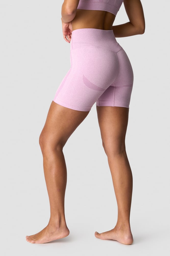 soft seamless shorts wmn lavender melange