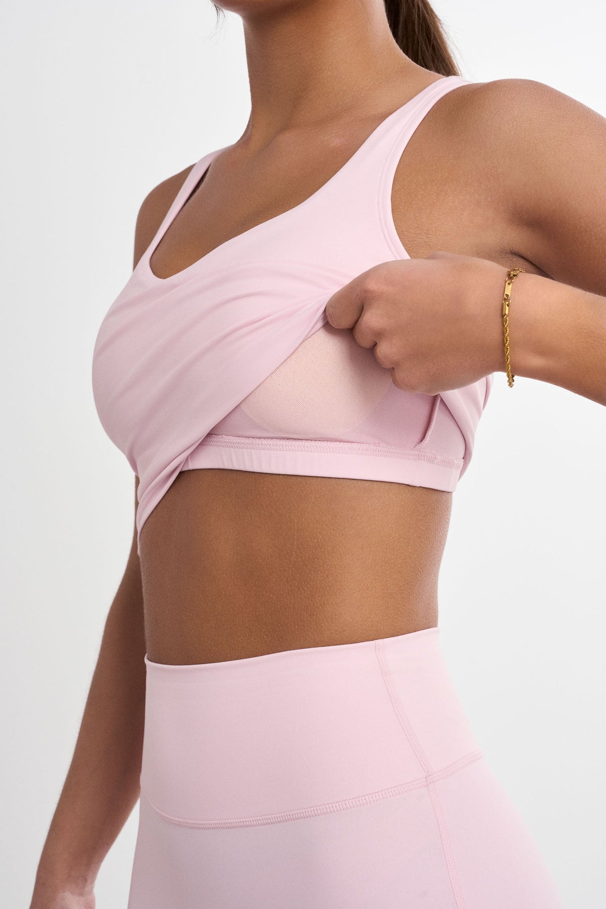 Softy Crop Top - for dame - Famme - Sports Bra