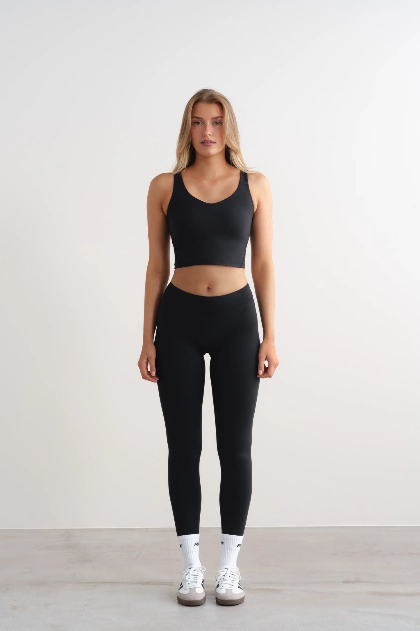 Mid Waist Softy Leggings - for kvinde - FAMME - Leggings