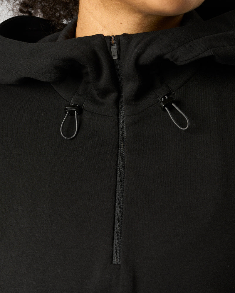 stance hoodie wmn black