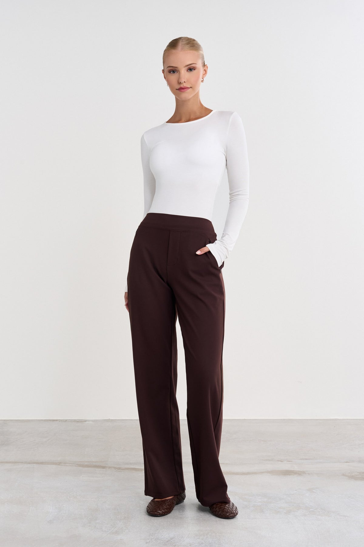 Tailored Relaxed Pants - for kvinde - FAMME - Pants
